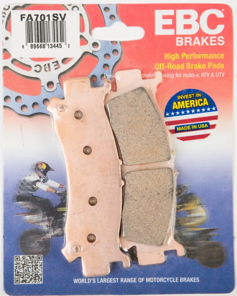 FA701SV Brake Pads Fa701sv Severe Duty Sv Series - Standard