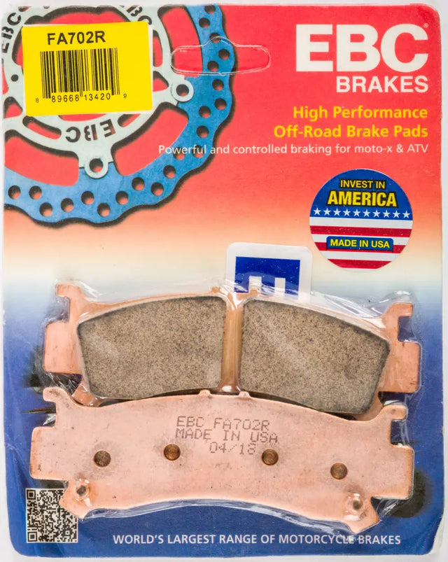 FA702R Brake Pads Fa702r Sintered R Series - Standard