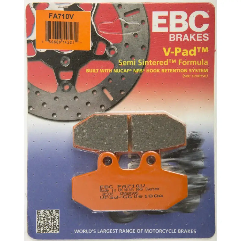 EBC FA710V Brake Pads Rear V Pads `18 Up Softails