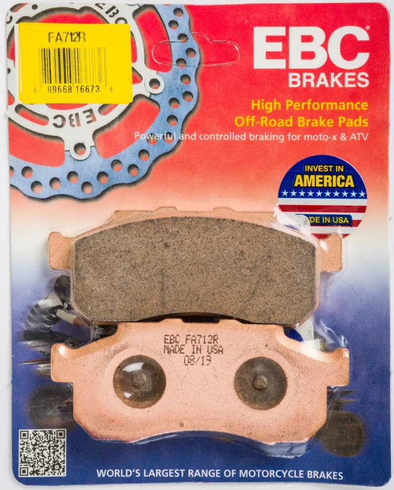 FA712R Brake Pads Fa712r Sintered R Series - HH