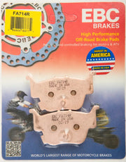 EBC off-road FA714R brake pads for superior stopping power on rough trails
