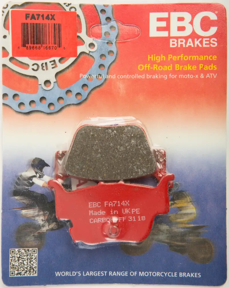 FA714X Brake Pads Fa714x Carbon X Series - Standard
