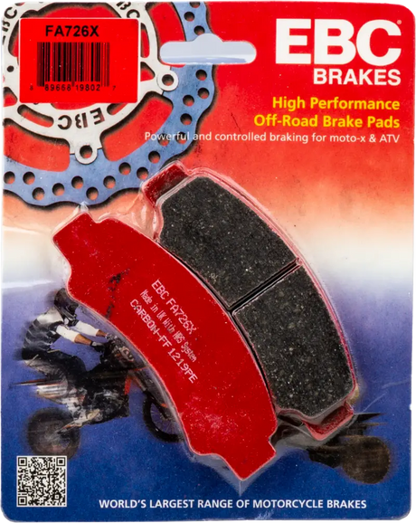 FA726X Brake Pads Fa726x Carbon X Series - Standard