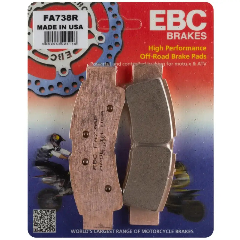 FA738R Brake Pads Fa738r Sintered R Series - Standard