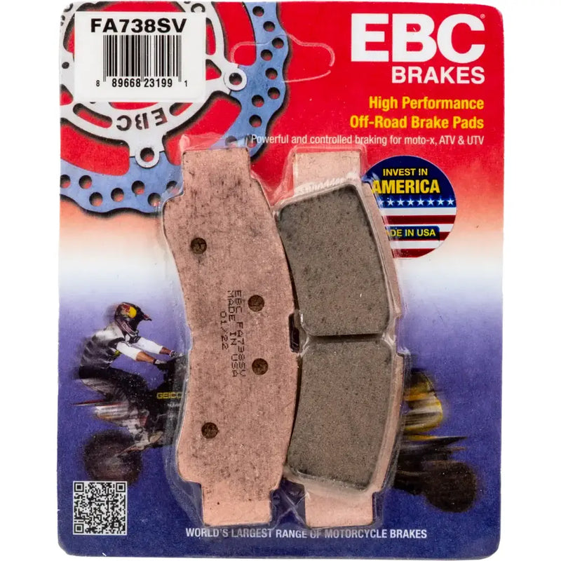 FA738SV Brake Pads Fa738sv Severe Duty Sv Series - Standard