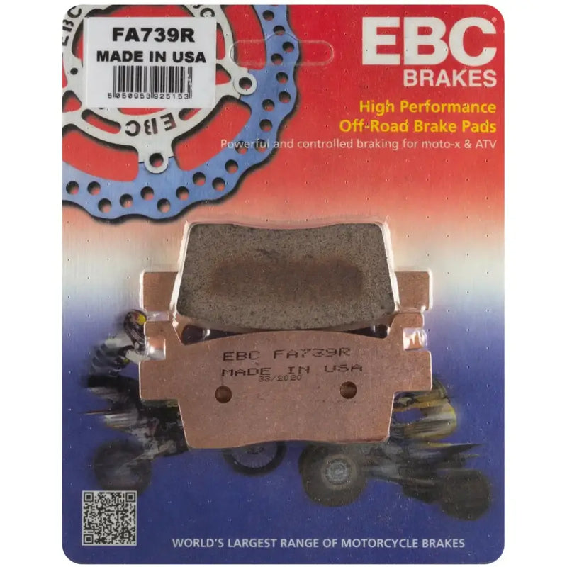 FA739R Brake Pads Fa739r Sintered R Series - Standard