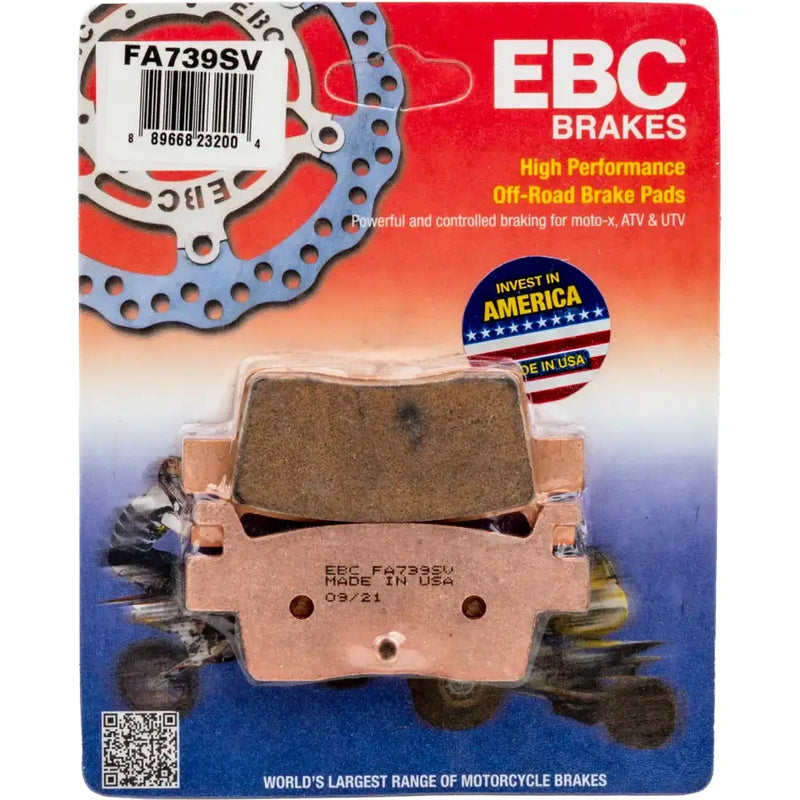 FA739SV Brake Pads Fa739sv Severe Duty Sv Series - Standard