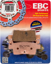 FA739SV Brake Pads Fa739sv Severe Duty Sv Series - Standard