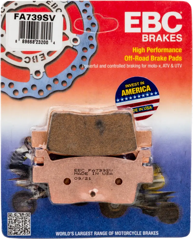 FA739SV Brake Pads Fa739sv Severe Duty Sv Series - Standard