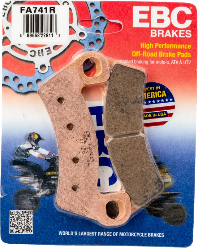FA741R Brake Pads Sintered R Series by EBC Brakes, High-Performance Off-Road for RV, Automotive, Powersports, Truck Accessories, Interior, Truck Bed, Marine, Exterior, RV Parts, Powersports, AVADA - Best Sellers.