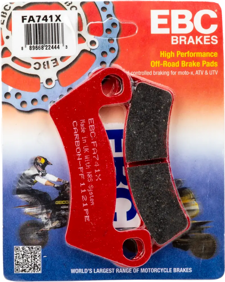 FA741X Brake Pads Fa741x Carbon X Series - Standard