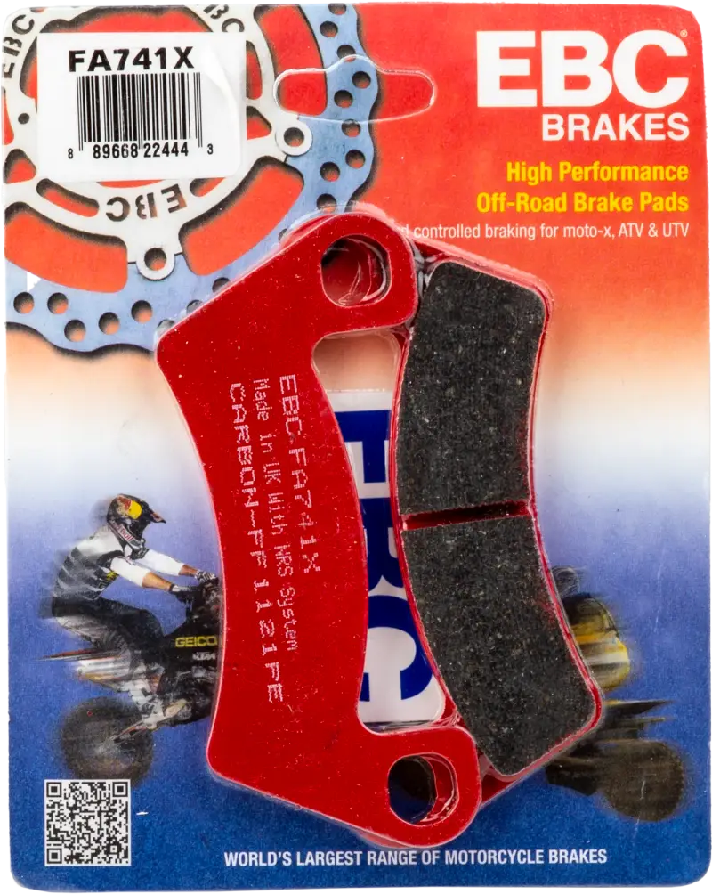 FA741X Brake Pads Fa741x Carbon X Series - Standard