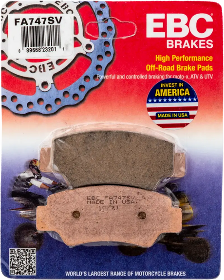 FA747SV Brake Pads Fa747sv Severe Duty Sv Series - Standard