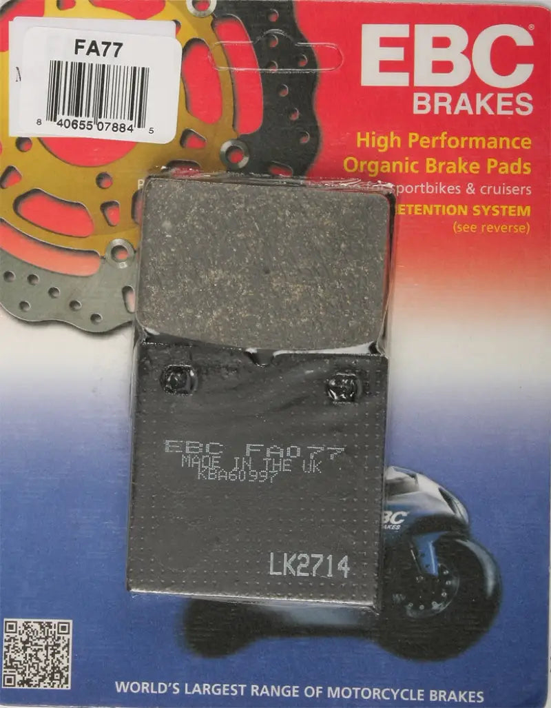 FA77 Brake Pads Fa77 Organic - Standard