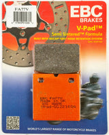 FA77V Brake Pads for Motorcycle, Semi Sintered V Series brake pads replacement