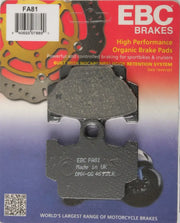 FA81 Brake Pads Fa81 Organic - Standard