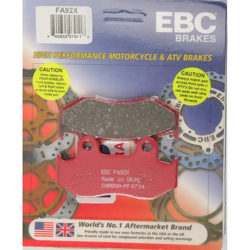 FA92X Brake Pads Fa92x Carbon X Series - Standard