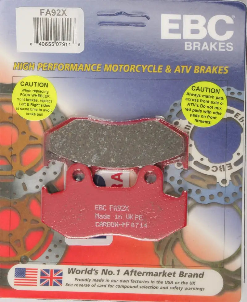 FA92X Brake Pads Fa92x Carbon X Series - Standard