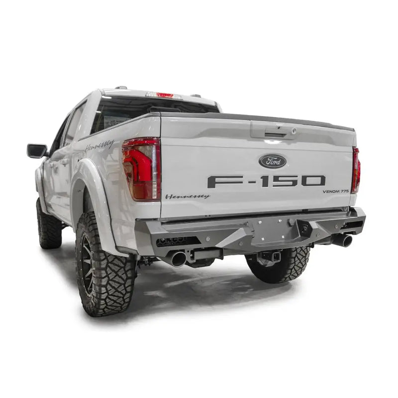 FAB Fours Sensor Compatible Bumper FF24-E6551-1 - 2024 Ford F150 Vengeance Rear Senso