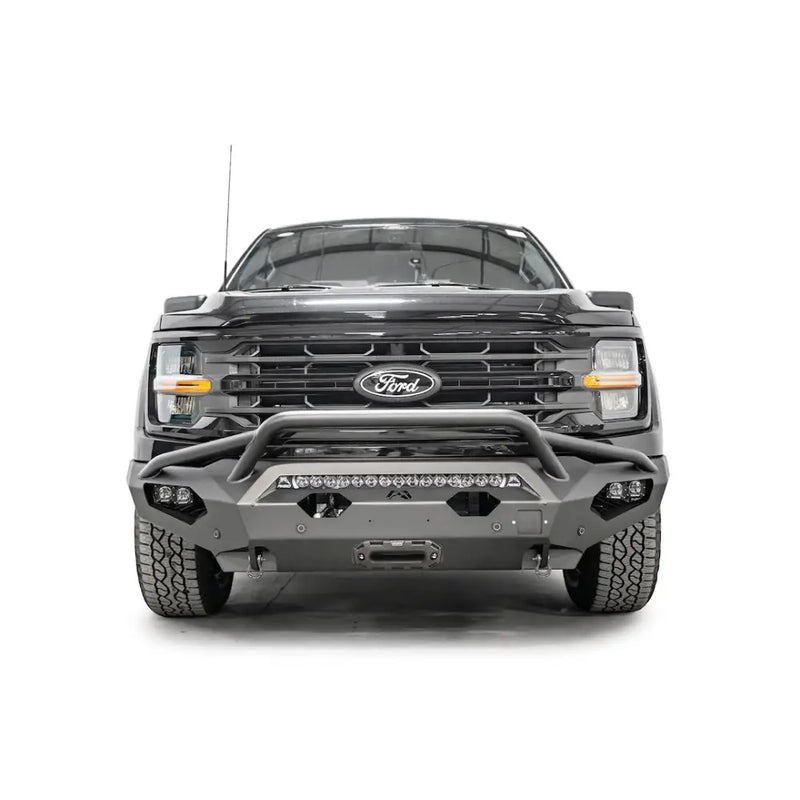 FAB Fours Integrated D-Ring Mounts Bumper FF24-X6552-1 - 2024 Ford F150 Matrix Front