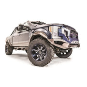 FAB Fours Aggressive Stance Fender Flare TF4110-B - 17 Frd SD Opn FN Flre BR