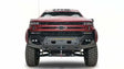 2019 Chevy 1500 with Fab Fours Matrix Front Bumper model CS19-X4051-1 showcasing rugged design and enhanced protection.