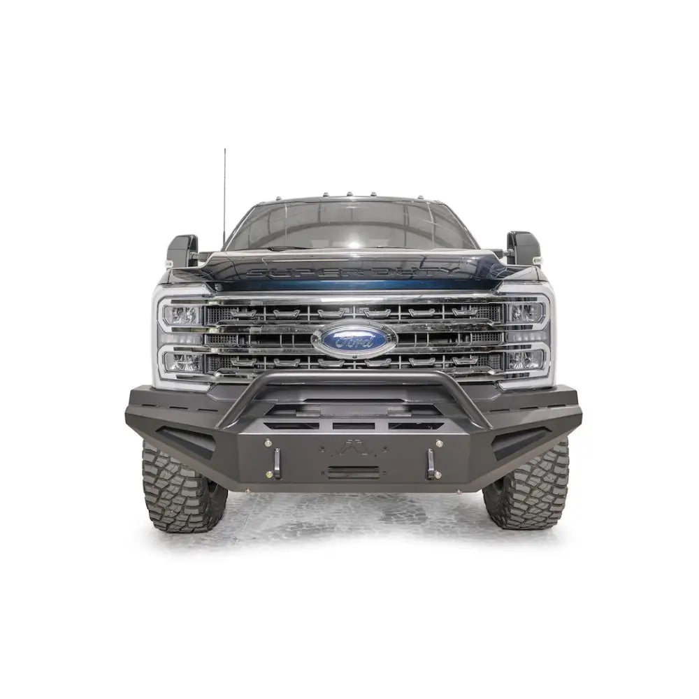 FAB Fours Perfectly Follows The Body Lines Bumper FS23-RS5962-1 - Red Steel Front