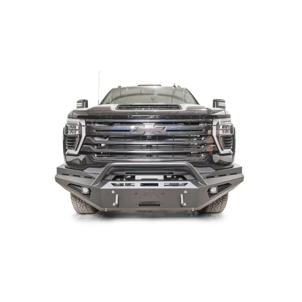 FAB Fours Provides Far Greater Tire Clearance Bumper CH24-RS6162-1 - Red Steel Front