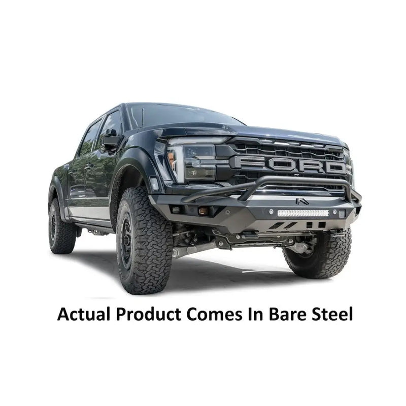 FAB Fours Provides Far Greater Tire Clearance Bumper FR24-D6652-B - 2024-2025 Ford F150 Raptor Vengeanc