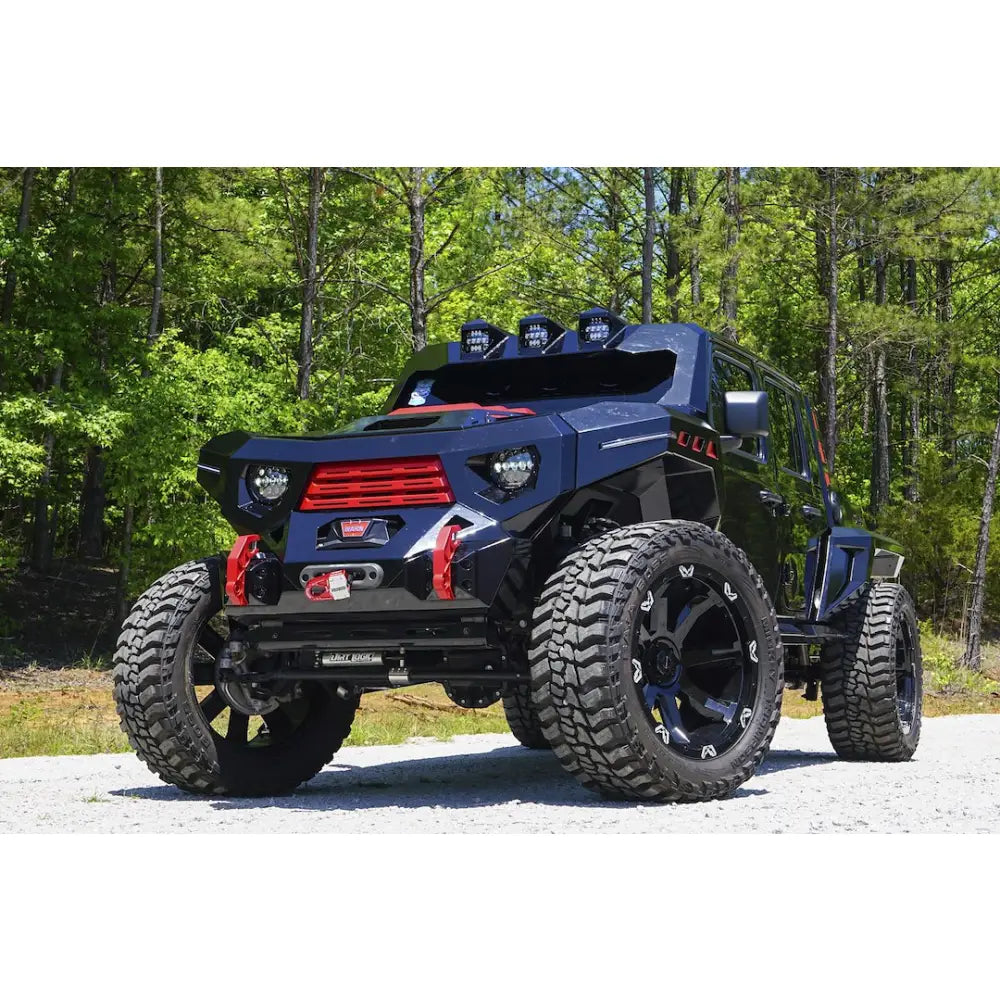 FAB Fours Durable And Long Lasting Restyling Package JTBK01-1 - Jeep Gladiator Front Body Kit
