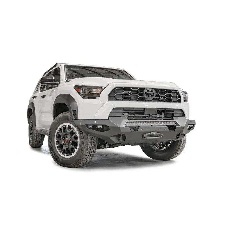 FAB Fours Two Integrated D-Ring Mounts Bumper T425-X6851-1 - Toyota 4Runner Matrix Front Sensor