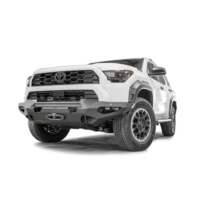 FAB Fours Two Integrated D-Ring Mounts Bumper T425-X6851-1 - Toyota 4Runner Matrix Front Sensor