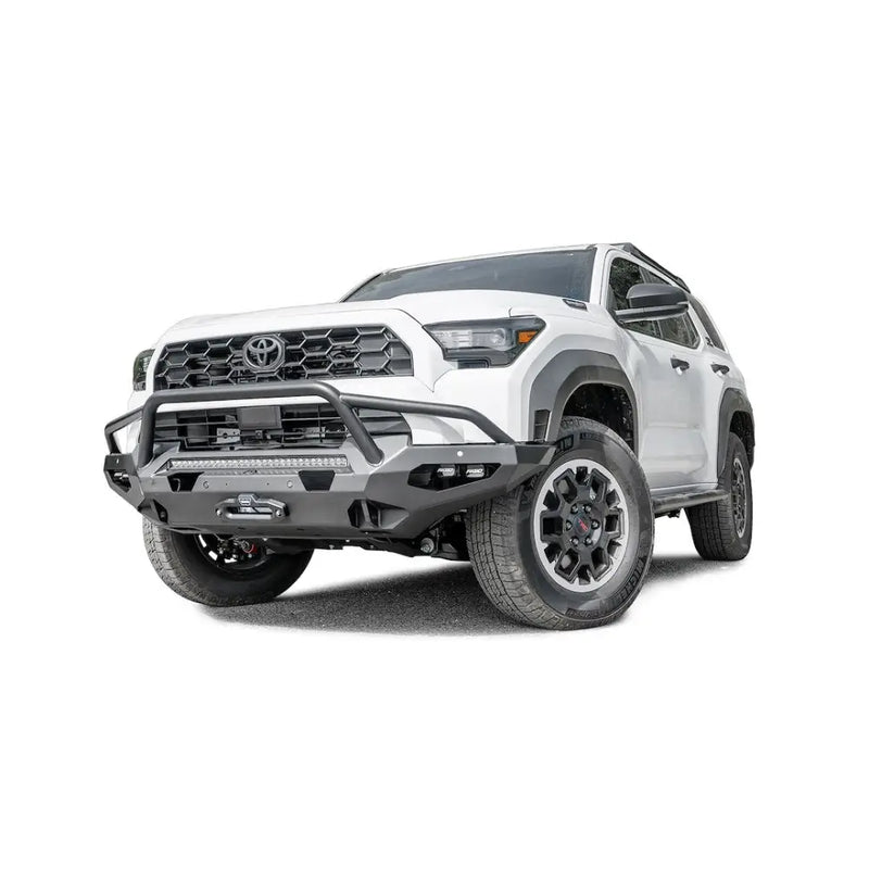 FAB Fours Two Integrated D-Ring Mounts Bumper T425-X6852-1 - Toyota 4Runner Matrix Front Sensor