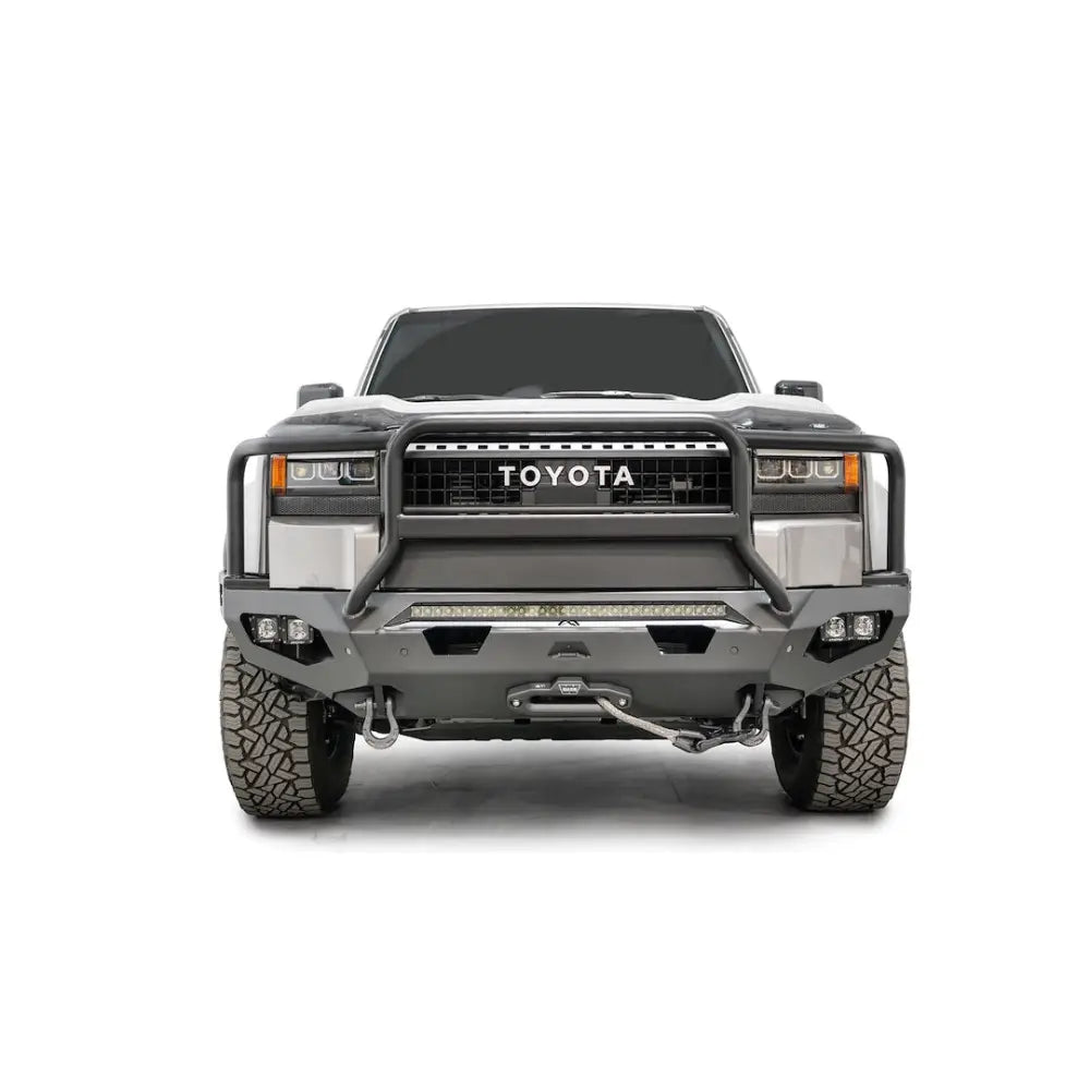 FAB Fours Two Integrated D-Ring Mounts Bumper TL24-X6750-1 - 2024 Toyota Land Cruiser Matrix Fro