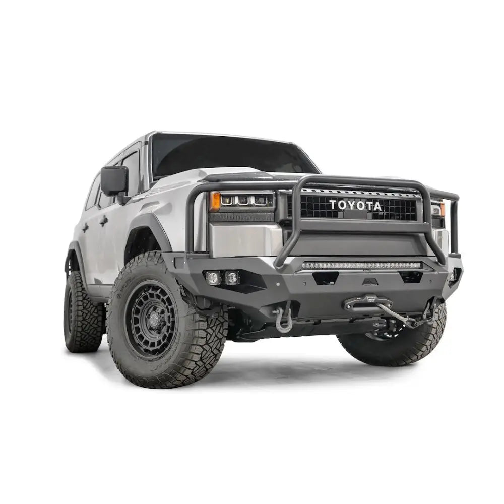 FAB Fours Two Integrated D-Ring Mounts Bumper TL24-X6750-1 - 2024 Toyota Land Cruiser Matrix Fro