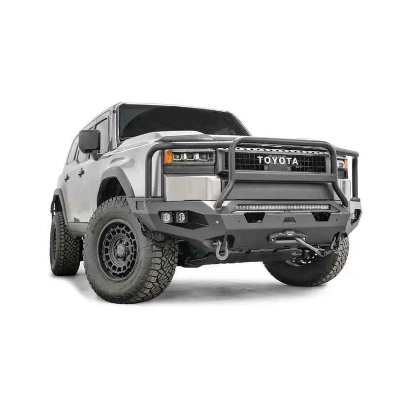 FAB Fours Two Integrated D-Ring Mounts Bumper TL24-X6750-1 - 2024 Toyota Land Cruiser Matrix Fro