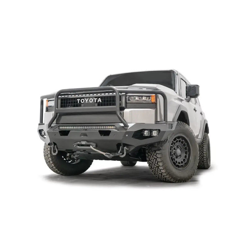 FAB Fours Two Integrated D-Ring Mounts Bumper TL24-X6750-1 - 2024 Toyota Land Cruiser Matrix Fro