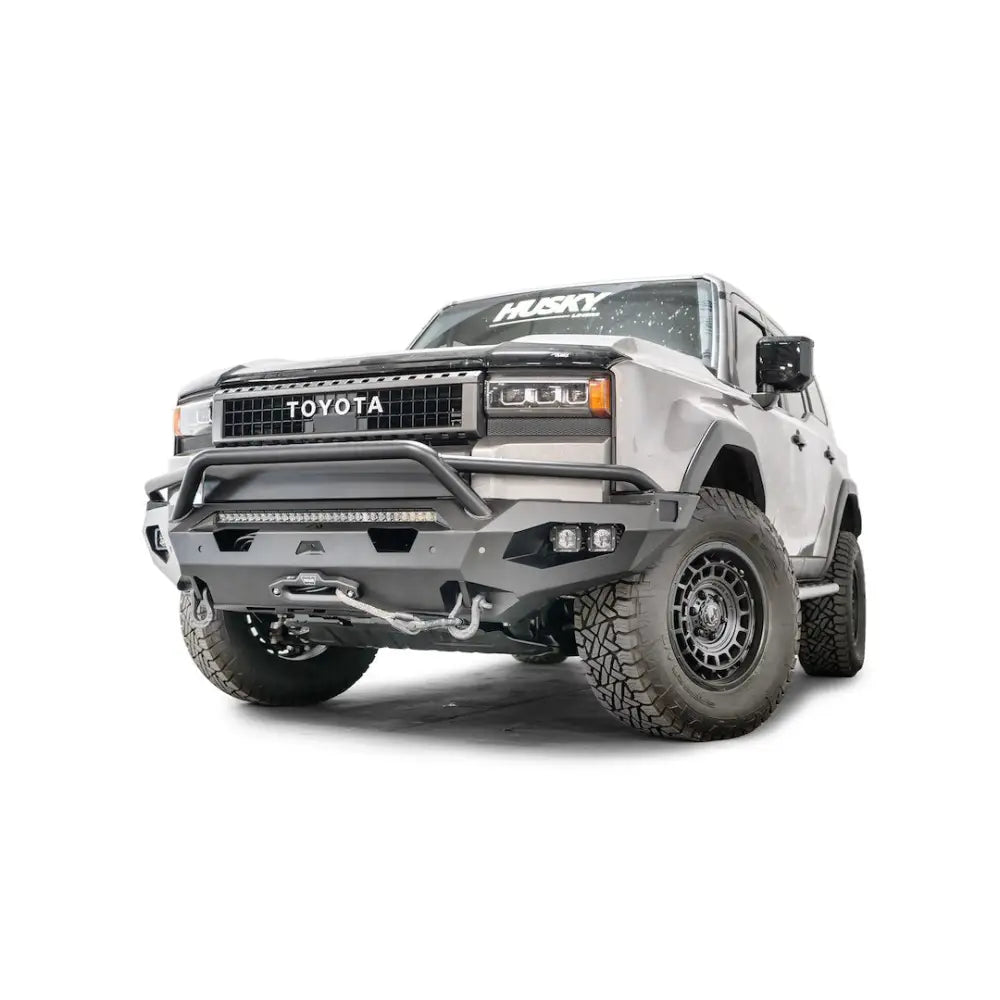 FAB Fours Two Integrated D-Ring Mounts Bumper TL24-X6752-1 - 2024 Toyota Land Cruiser Matrix Fro