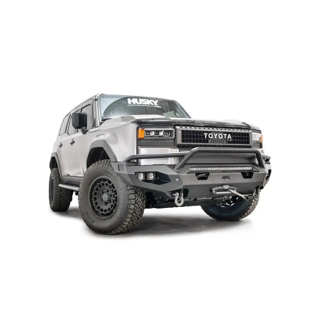 FAB Fours Two Integrated D-Ring Mounts Bumper TL24-X6752-1 - 2024 Toyota Land Cruiser Matrix Fro