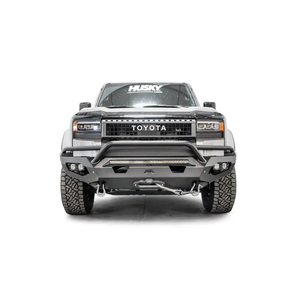 FAB Fours Two Integrated D-Ring Mounts Bumper TL24-X6752-1 - 2024 Toyota Land Cruiser Matrix Fro