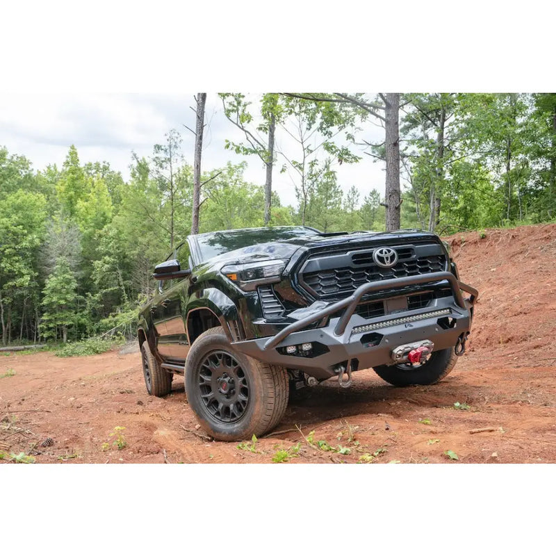 FAB Fours Aggressive Design Bumper TT24-X6352-1 - Toyota Tacoma Matrix Front