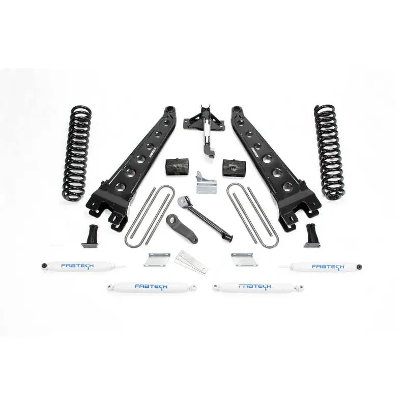 Fabtech K2131 Fabtech 08-16 Ford F350/450 4WD 8 Lug 6in Radius Arm System w/Perf. Shocks