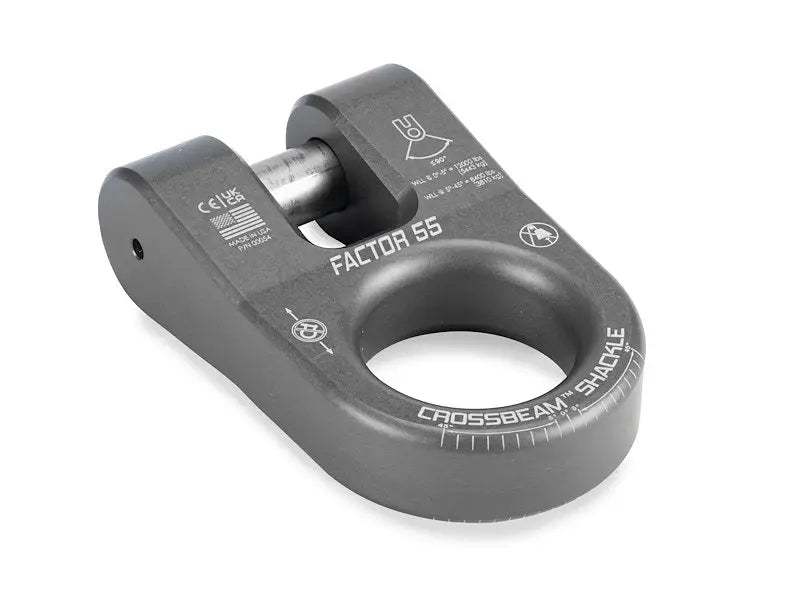 Factor 55 0005406 Crossbeam Shckle Gray Quality winch cable shackle from Factor 55