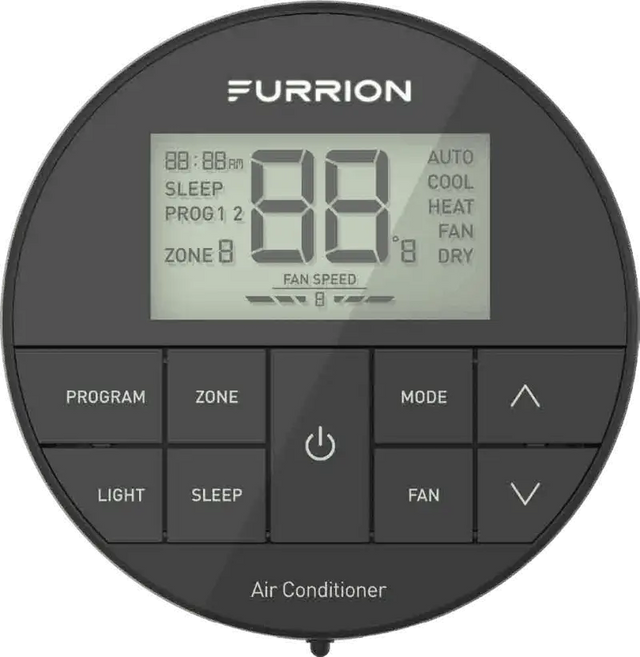 FACW12ESZA-BL Furrion Llc High Efficiency Multi Zone Wall The - Thermostat