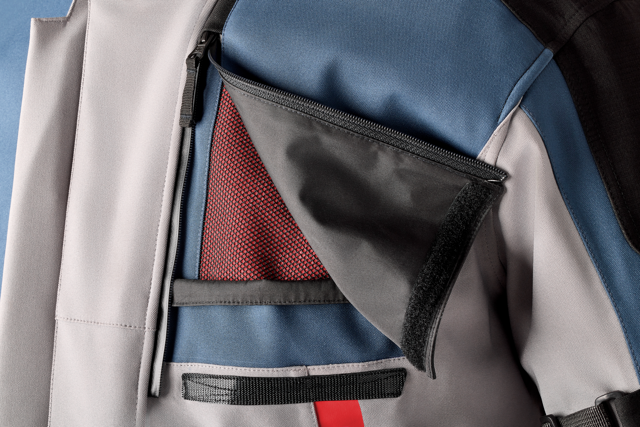 Ps Vulcan Ce Jacket Sil/Blu Textile 3xl