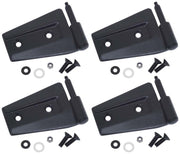 Kentrol 80575 Kentrol 07-18 Jeep Wrangler JK Door Hinge Set 4 Pieces 2 Door - Textured Black