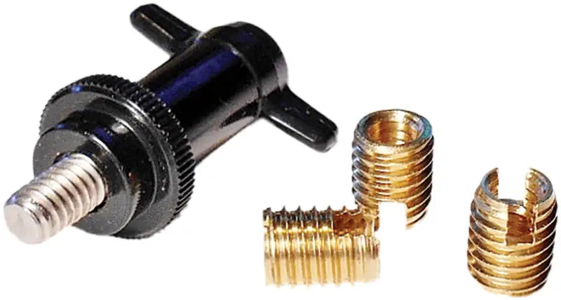 TOP SHELF Fairing Windshield Threaded Brass Insert Restoration Kit for Powersports