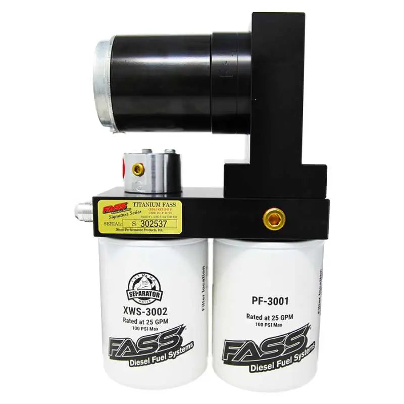 FASS 08-10 Ford F250/F350 Powerstroke 165gph Titanium Signature Series Fuel Air Separation System 