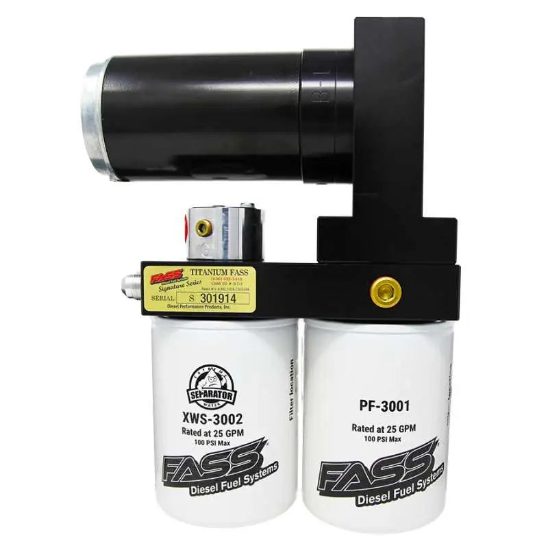 FASS Fuel Systems FASS 98.5-04.5 Dodge 2500/3500 Cummins 250gph Titanium Series Fuel Air Separation System
