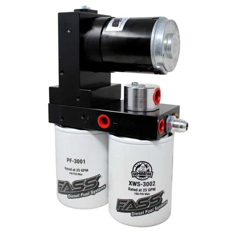 FASS Fuel Systems FASS Class 8 165gph/16-18psi Titanium Signature Series Fuel Air Separation System